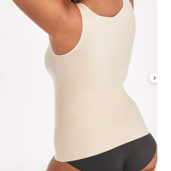 Maidenform Comfort Devotion M Shapewear Tank Top Latte Lift - Picture 14 of 16